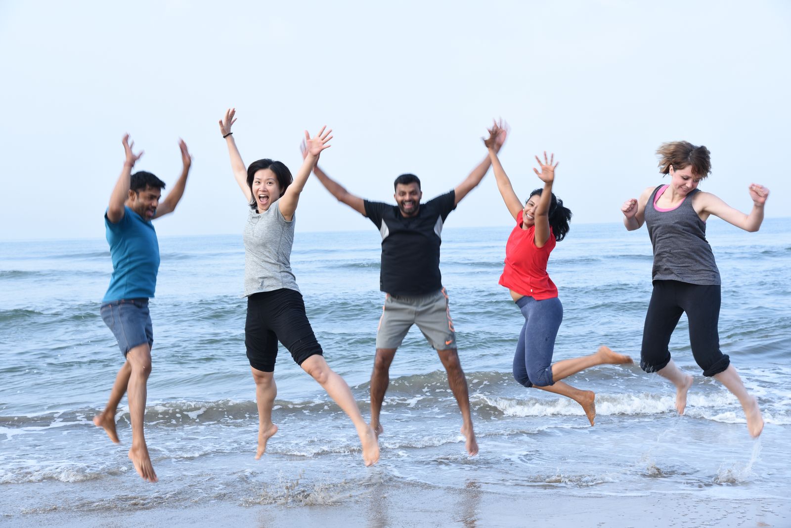 Retreat guests, Goa